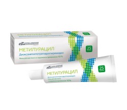 Метилурацил мазь д/местн. и наружн. прим. 10% 25 г 1 шт.