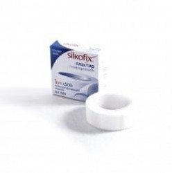 Лейкопластырь Silkplast шелк р. 1.25смх500см 1 шт.