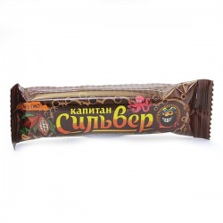 Батончик 50 г Капитан Сильвер трюфельно-ореховый в шоколадной глазури