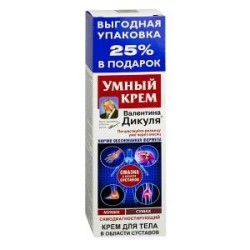 Крем для тела В. Дикуля Умный мумие с сумахом в области суставов 125 мл
