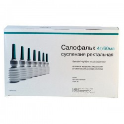 Салофальк сусп. рект. 4 г/60 мл 60 мл 7 шт.